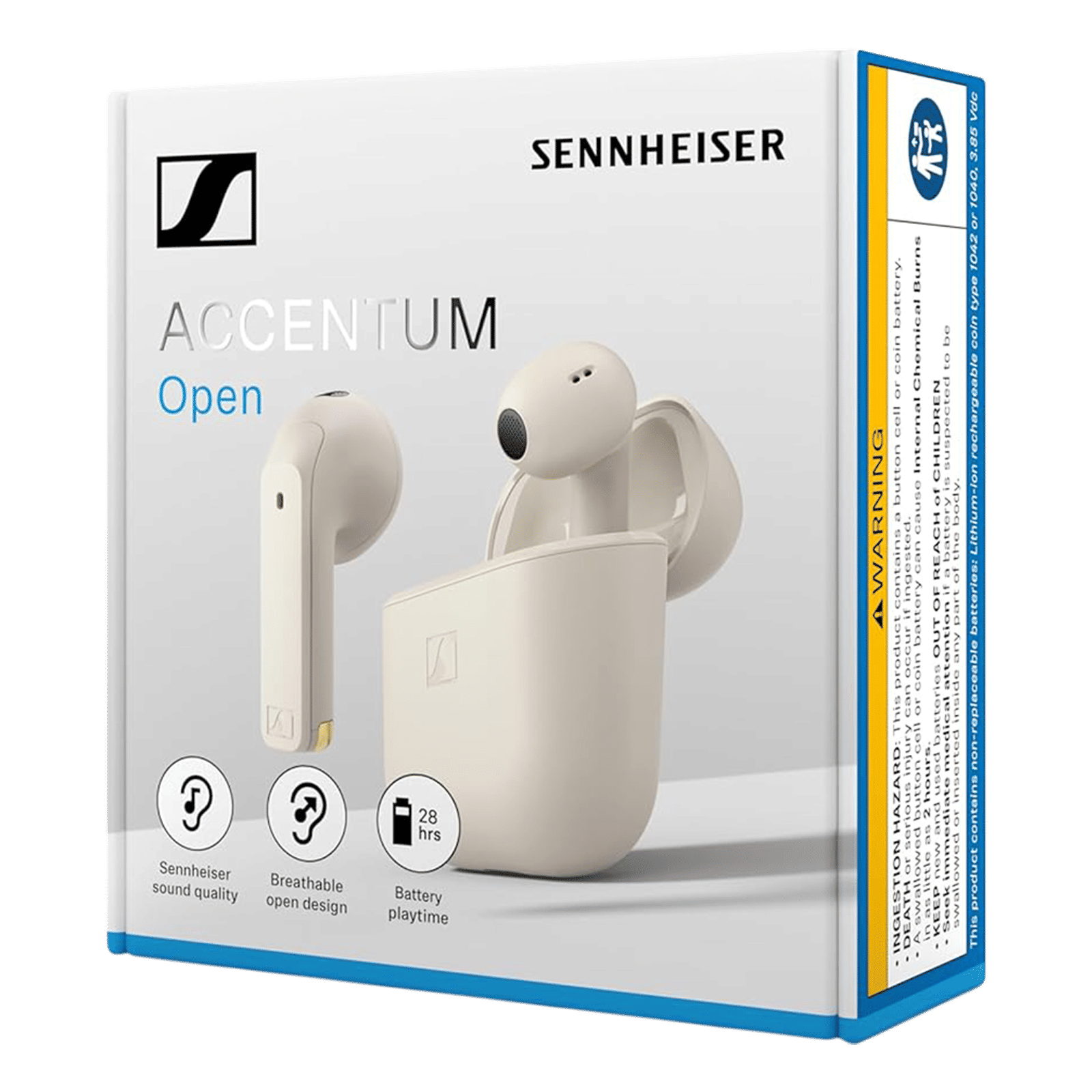 Buy SENNHEISER Accentum Open OTW1CRM TWS Earbuds (IPX4 Splash